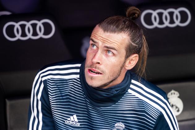 MADRID, SPAIN - MAY 19: Gareth Bale during the La Liga match between Real Madrid CF and Real Betis Balompie at Estadio Santiago Bernabeu on May 19, 2019 in Madrid, Spain. (Photo by Sonia Canada/Getty Images)