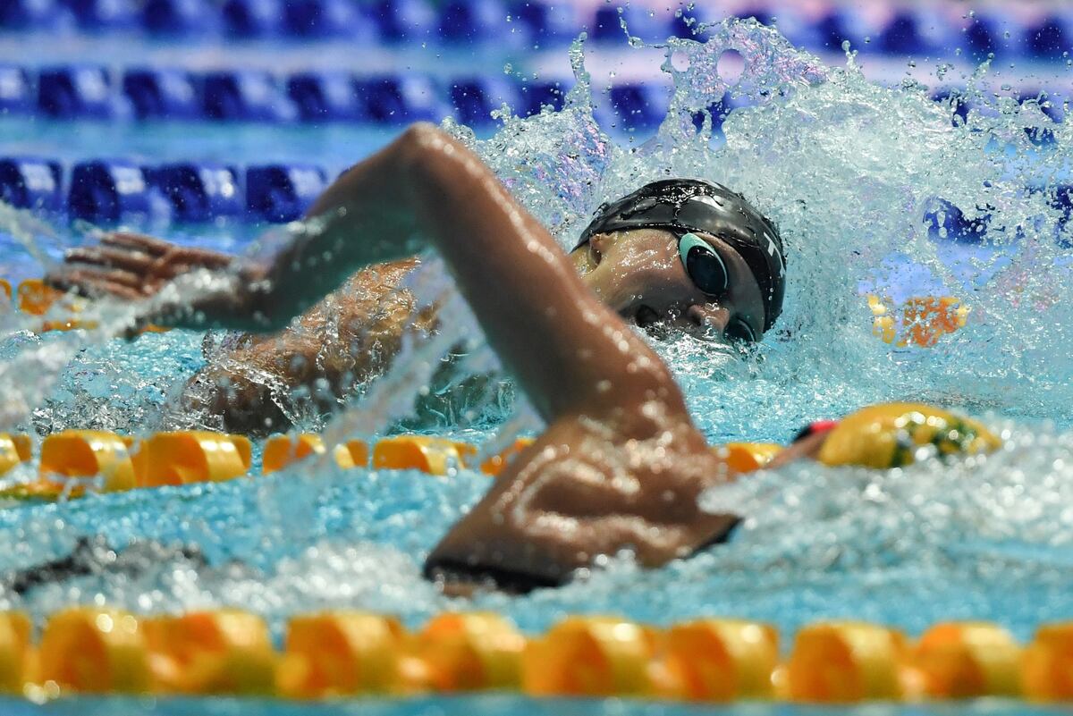 Katie Ledecky Upset by Ariarne Titmus at 2019 World ...