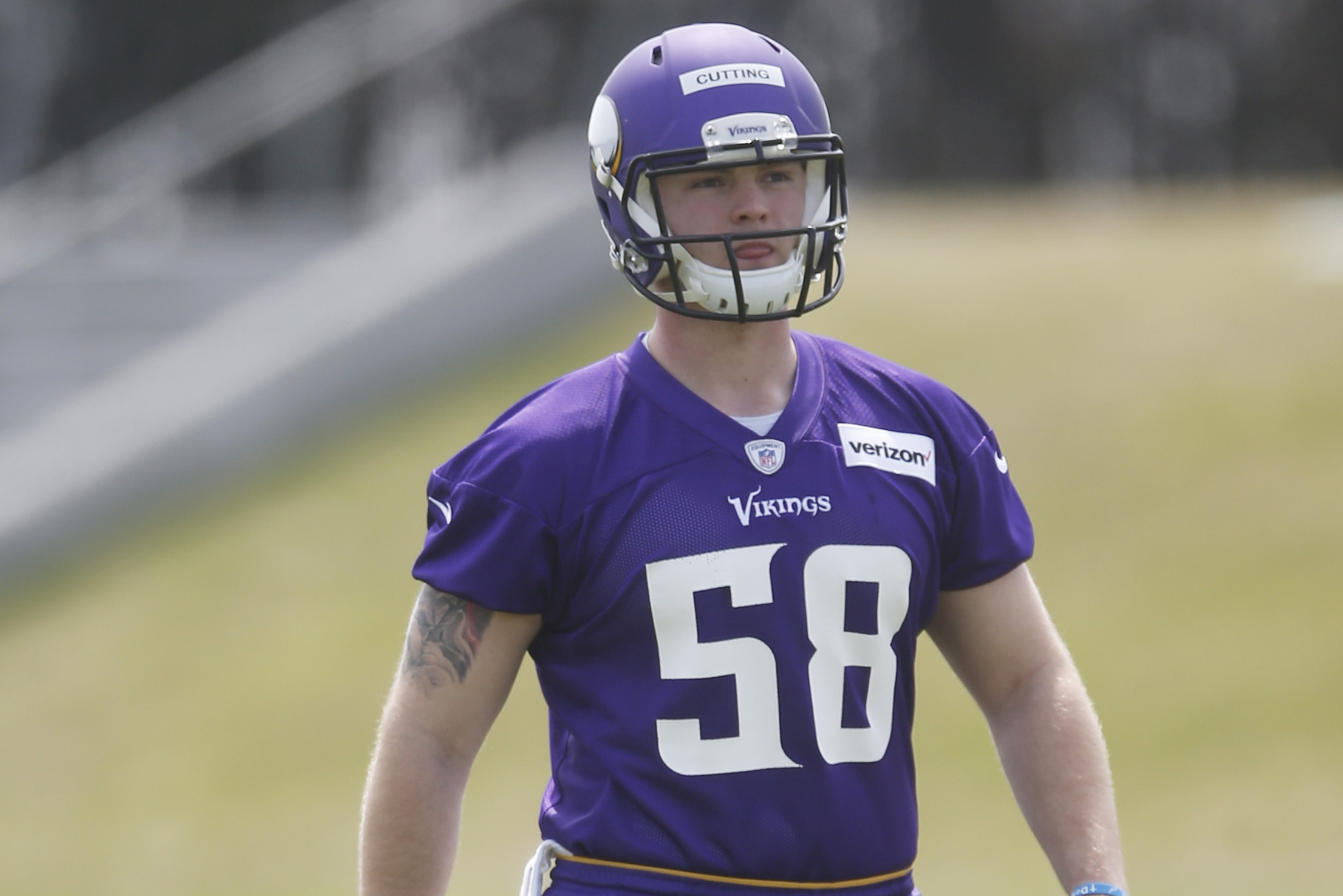 Air Force lieutenant (and Vikings rookie) Austin Cutting ready for