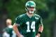 FLORHAM PARK, NJ - JUNE 05: Sam Darnold #14 of the New York Jets during day two of mandatory minicamp at the Atlantic Health Jets Training Center on June 5, 2019 in Florham Park, New Jersey. (Photo by Mark Brown/Getty Images)