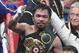 LAS VEGAS, NEVADA - JULY 20. Manny Pacquiao waves to his fans after going 12 rounds with Keith Thurman during their fight for the WBA welterweight title fight at MGM Grand Garden Arena on July 20, 2019 in Las Vegas, Nevada. Pacquiao took the win by a split decision.