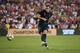 LANDOVER, MD - JULY 23: Gareth Bale of Real Madrid misses his penalty during the International Champions Cup fixture between Real Madrid and Arsenal at FedExField on July 23, 2019 in Landover, Maryland. (Photo by Matthew Ashton - AMA/Getty Images)