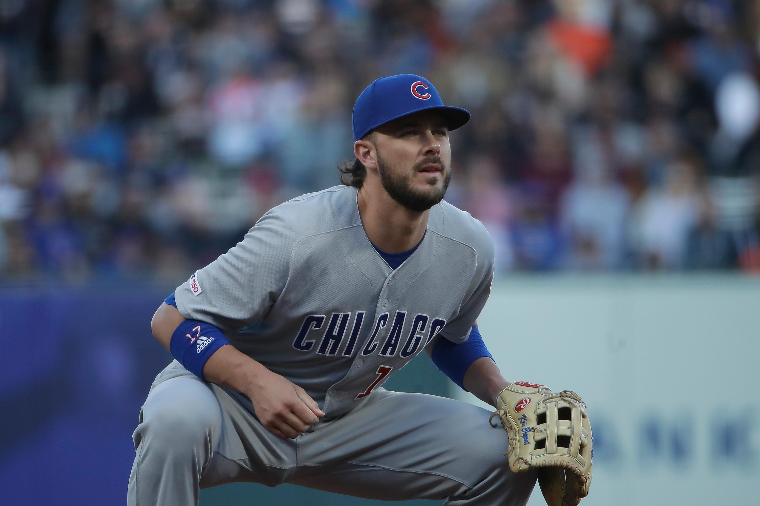 His blue eyes!!!  Kris bryant, Cubs players, Cubs baseball