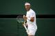 LONDON, ENGLAND - JULY 12: Rafael Nadal of Spain celebrates during his match against Roger Federer of Switzerland during Day 11 of The Championships - Wimbledon 2019 at All England Lawn Tennis and Croquet Club on July 12, 2019 in London, England. (Photo by TPN/Getty Images)