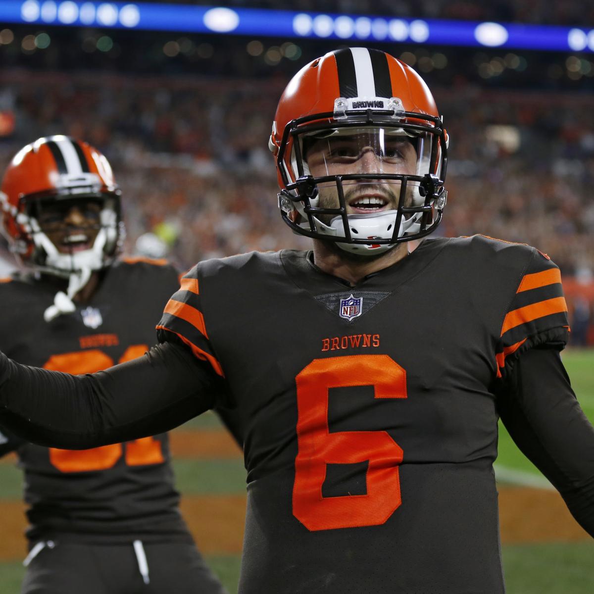 Browns' Baker Mayfield Ranked No. 50 on NFL Network Top 100 Players of 2019 | Bleacher ...