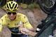 Colombia's Egan Bernal wearing the overall leader's yellow jersey toasts with champagne with the team staff sit in the car, during the 21st and last stage of the 106th edition of the Tour de France cycling race between Rambouillet and Paris Champs-Elysees, in Paris, on July 28, 2019. (Photo by Thibault Camus / POOL / AFP) (Photo credit should read THIBAULT CAMUS/AFP/Getty Images)