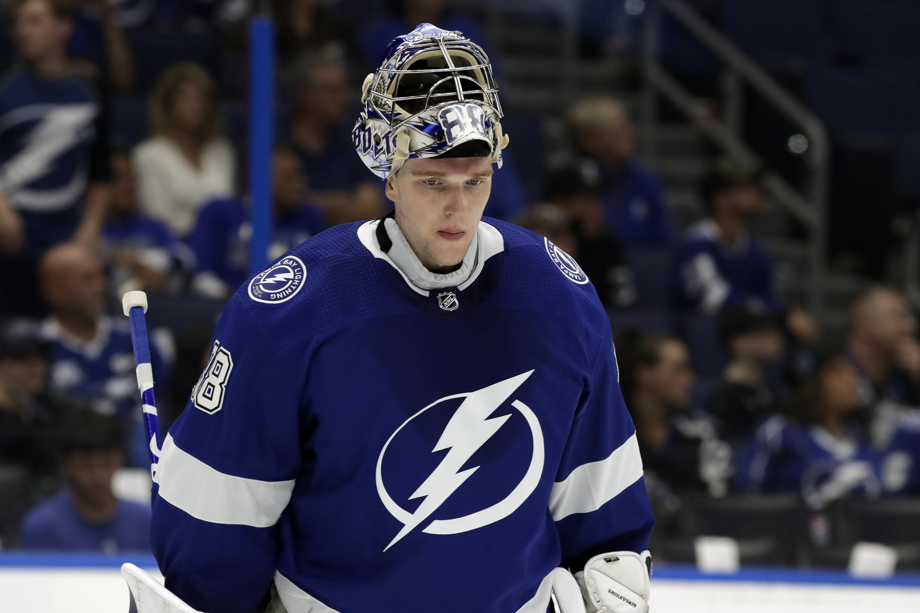 Another NHL season begins for the Tampa Bay Lightning. But where is  Vasilevskiy?