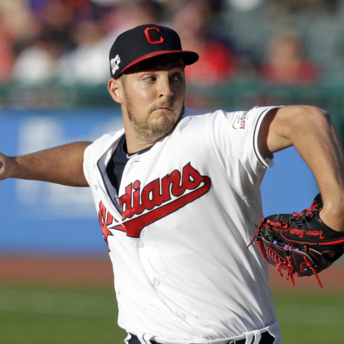 Look Trevor Bauer Attends Astros vs. Indians Game After Being Traded