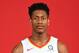 ATLANTA, GA - JUNE 25: De'Andre Hunter #12 of the Atlanta Hawks poses for a portrait on June 25, 2019 at the Emory Sports Medicine Complex in Atlanta, Georgia. NOTE TO USER: User expressly acknowledges and agrees that, by downloading and/or using this photograph, user is consenting to the terms and conditions of the Getty Images License Agreement. Mandatory Copyright Notice: Copyright 2019 NBAE (Photo by Scott Cunningham/NBAE via Getty Images)