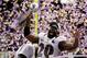 NEW ORLEANS, LA - FEBRUARY 03: Ed Reed #20 of the Baltimore Ravens celebrates with the VInce Lombardi trophy after the Ravens won 34-31 against the San Francisco 49ers during Super Bowl XLVII at the Mercedes-Benz Superdome on February 3, 2013 in New Orleans, Louisiana. (Photo by Ezra Shaw/Getty Images)