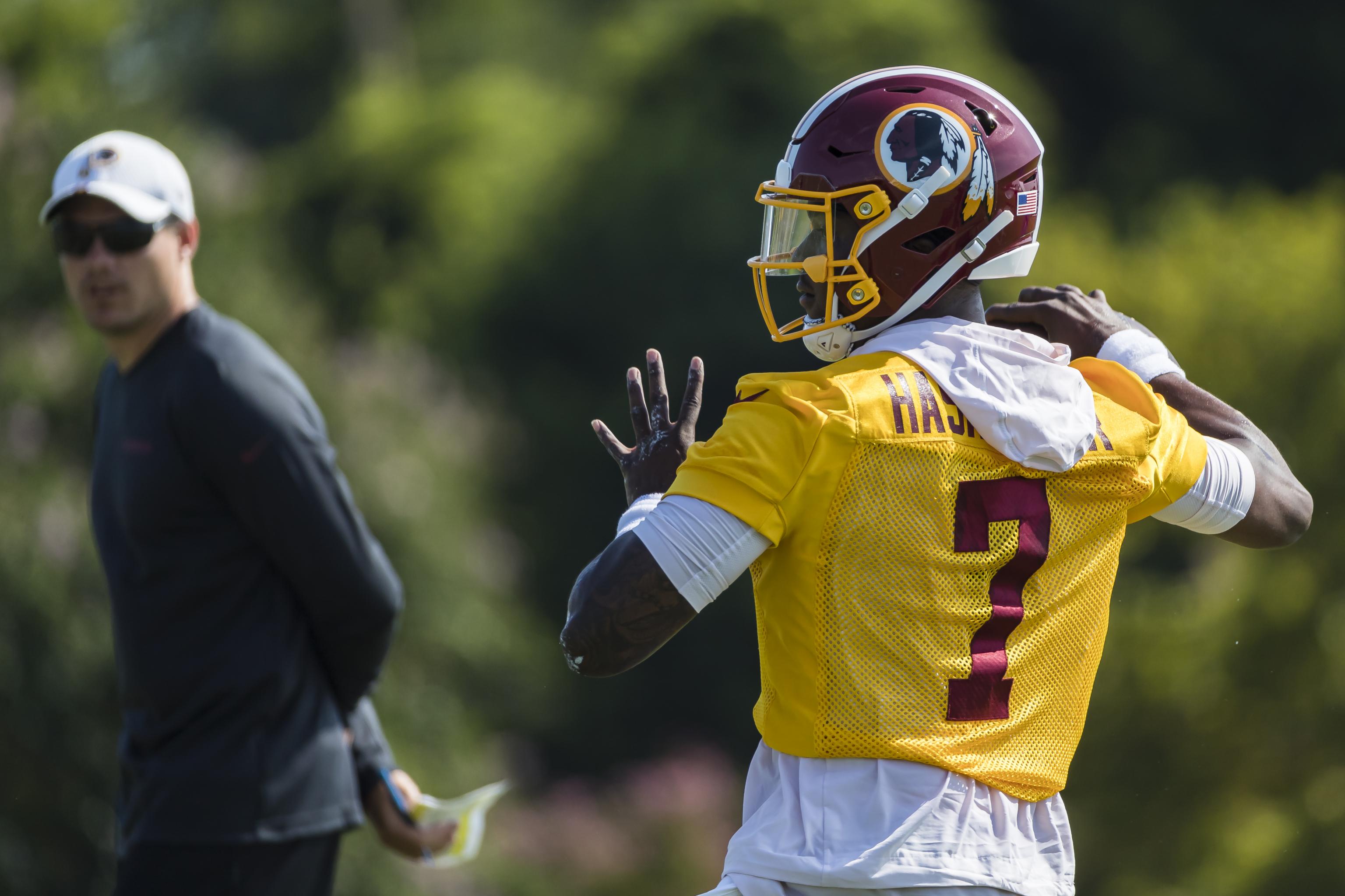 Redskins QB Dwayne Haskins Says He Feels a 'New Sense of Urgency