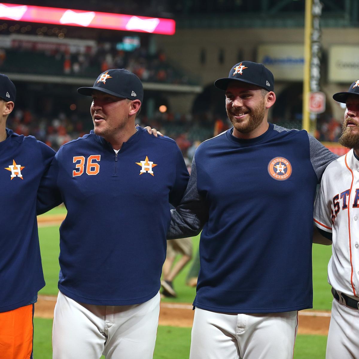 Mike Fiers Throws No-Hitter vs. Dodgers: Stats, Highlights and Reaction, News, Scores, Highlights, Stats, and Rumors