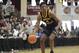 Rancho Christian's Evan Mobley #4 in action against McEachern during a high school basketball game at the Hoophall Classic, Monday, January 21, 2019, in Springfield, MA. (AP Photo/Gregory Payan)