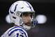 Indianapolis Colts quarterback Andrew Luck (12) an NFL wild card playoff football game against the Houston Texans, Saturday, Jan. 5, 2019, in Houston. (AP Photo/Eric Christian Smith)