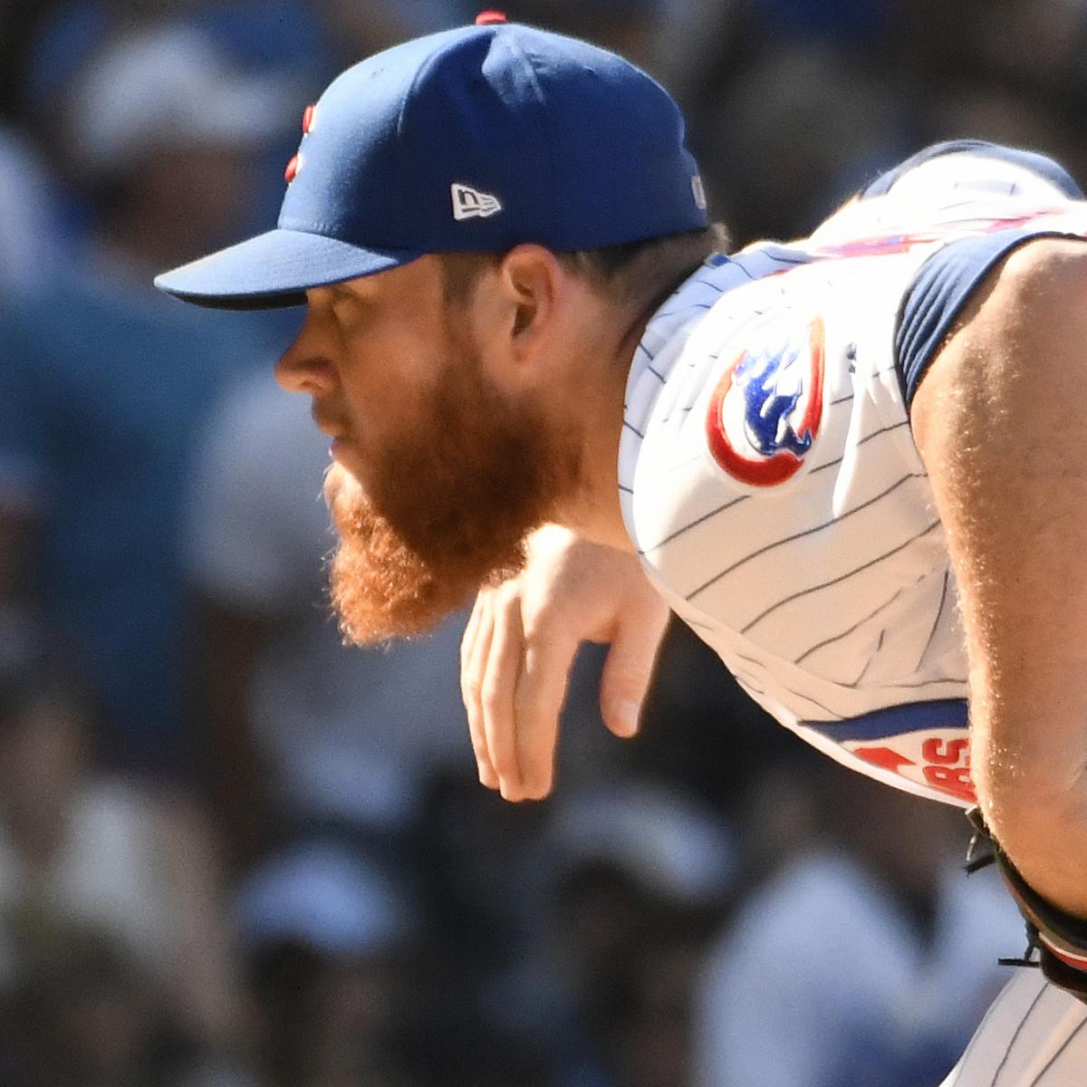 Cubs closer Craig Kimbrel goes on IL; Báez late scratch