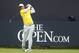 Brooks Koepka of the United States play his shot from the 1st tee during the final round of the British Open Golf Championships at Royal Portrush in Northern Ireland, Sunday, July 21, 2019.(AP Photo/Jon Super)