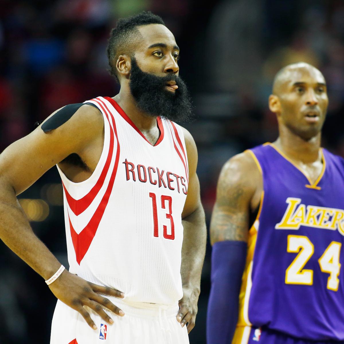 James Harden Vs Kobe Bryant Who S Higher On The All Time Sg List