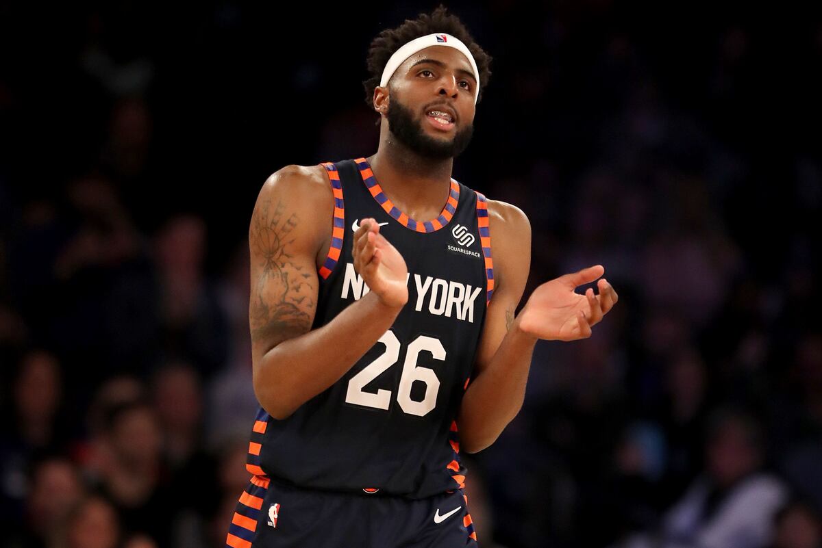Report: Knicks' Mitchell Robinson Out for Team USA Scrimmage with Knee