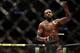 LAS VEGAS, NEVADA - JULY 06: Jon Jones of the United States looks on after his after their UFC Light Heavyweight Title bout with Thiago Santos of Brazil at T-Mobile Arena on July 06, 2019 in Las Vegas, Nevada. Jones defeated Santos by decision. (Photo by Sean M. Haffey/Getty Images)