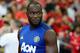 SINGAPORE - JULY 19: Romelu Lukaku turns up for training during Manchester United official training/press conference at the Singapore National Stadium on July 19, 2019 in Singapore. (Photo by Suhaimi Abdullah/International Champions Cup/Getty Images)