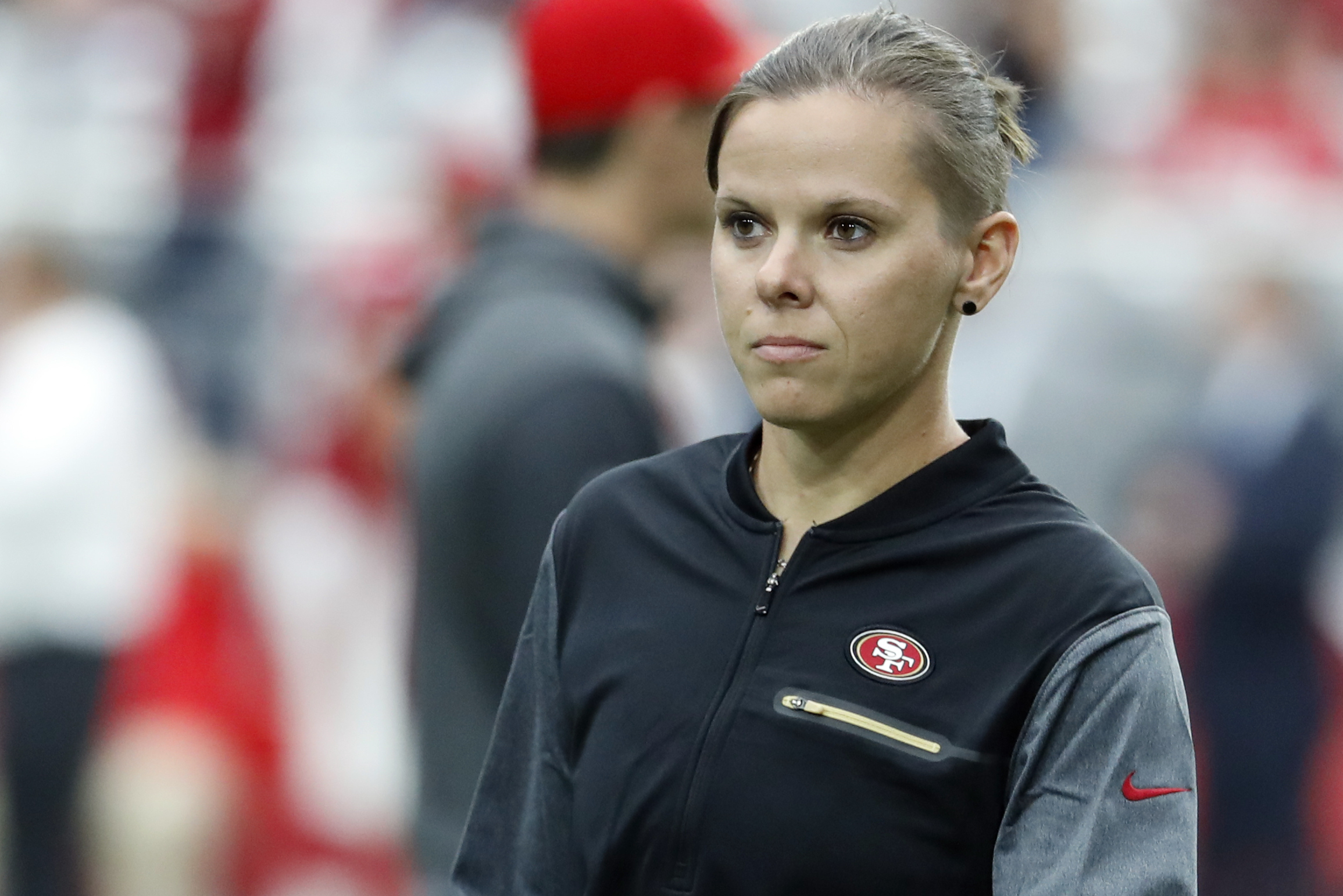 49ers Coach Katie Sowers Reveals a Team Said It Wasn't Ready for Female  Coach | News, Scores, Highlights, Stats, and Rumors | Bleacher Report