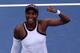 MASON, OHIO - AUGUST 13: Venus Williams of the United States celebrates match point over Kiki Bertens of the Netherlands during Day 4 of the Western and Southern Open at Lindner Family Tennis Center on August 13, 2019 in Mason, Ohio. (Photo by Rob Carr/Getty Images)