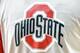COLLEGE PARK, MD - FEBRUARY 23: The Ohio State Buckeyes logo on a sweat shirt before a college basketball game against the Maryland Terrapins at the XFinity Center on February 23, 2019 in College Park, Maryland. (Photo by Mitchell Layton/Getty Images) *** Local Caption ***