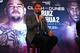 LONDON, ENGLAND - AUGUST 12: Eddie Hearn, managing director of Matchroom Sport and Omar Khalil, Managing Partner of Skill Challenge Entertainment, official event partner in The Kingdom of Saudi Arabia address a press conference to formally announce 'Clash on the Dunes' at The Savoy hotel on August 12, 2019 in London, England. (Photo by Warren Little/Getty Images)