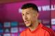 Bayern Munich's new recruit, Croatian midfielder Ivan Perisic, attends a press conference during his presentation at Bayern Munich's headquarters in Munich, southern Germany, on August 14, 2019. - Bayern Munich have signed Inter Milan and Croatia winger Ivan Perisic on a one-year loan deal. (Photo by Daniel Kopatsch / POOL / AFP) (Photo credit should read DANIEL KOPATSCH/AFP/Getty Images)