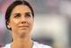 PASADENA, CA - AUGUST 3: Alex Morgan #13 of the United States prior to the United States international friendly match against Ireland at the Rose Bowl on August 3, 2019 in Pasadena, California. The United States won the match 3-0 (Photo by Shaun Clark/Getty Images)