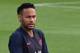 TOPSHOT - Paris Saint-Germain's Brazilian forward Neymar holds his right wrist as he attends a training session for the French L1 football club Paris Saint-Germain in Saint-Germain-en-Laye, near Paris, on August 10, 2019. (Photo by Dominique FAGET / AFP) (Photo credit should read DOMINIQUE FAGET/AFP/Getty Images)