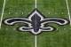 NEW ORLEANS, LOUISIANA - JANUARY 13: The New Orleans Saints logo is pictured during the NFC Divisional Playoff against the Philadelphia Eagles at the Mercedes Benz Superdome on January 13, 2019 in New Orleans, Louisiana. (Photo by Jonathan Bachman/Getty Images)