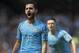 MANCHESTER, ENGLAND - APRIL 20: Bernardo Silva of Manchester City and Phil Foden celebrate their goal during the Premier League match between Manchester City and Tottenham Hotspur at Etihad Stadium on April 20, 2019 in Manchester, United Kingdom. (Photo by Visionhaus/Getty Images)