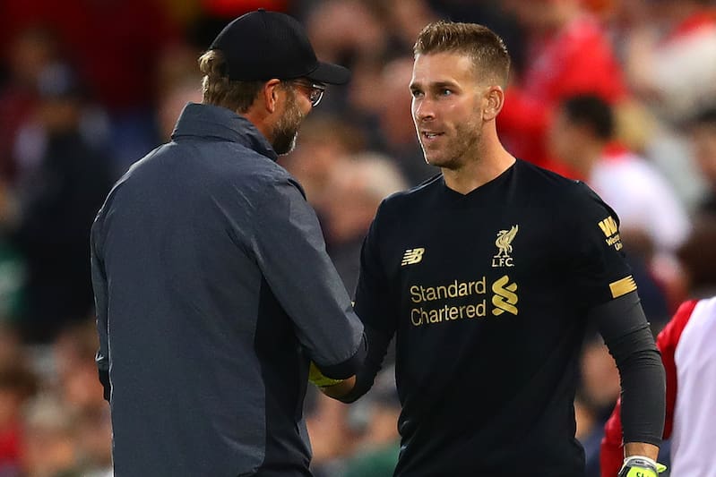 Αποτέλεσμα εικόνας για klopp adrian"