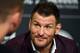 ANAHEIM, CALIFORNIA - AUGUST 15: Stipe Miocic interacts with media during the UFC 241 Ultimate Media Day at the Hilton Anaheim hotel on August 15, 2019 in Anaheim, California. (Photo by Josh Hedges/Zuffa LLC/Zuffa LLC)