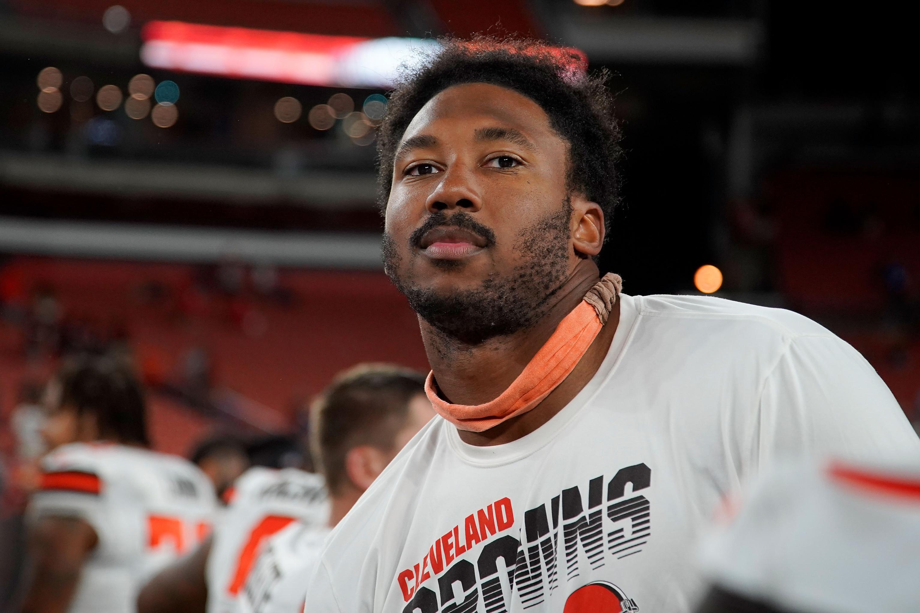 Myles Garrett's 'Stranger Things' yard and costume, explained: Why