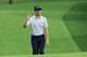 MEDINAH, ILLINOIS - AUGUST 17: Justin Thomas of the United States celebrates after his eagle on the 16th hole during the third round of the BMW Championship at Medinah Country Club No. 3 on August 17, 2019 in Medinah, Illinois. (Photo by Sam Greenwood/Getty Images)