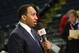 OAKLAND, CA - May 31: Stephen A. Smith is photographed during the ESPN post-show after the game between Cleveland Cavaliers and Golden State Warriors in Game One of the 2018 NBA Finals on May 31, 2018 at ORACLE Arena in Oakland, California. NOTE TO USER: User expressly acknowledges and agrees that, by downloading and/or using this photograph, user is consenting to the terms and conditions of the Getty Images License Agreement. Mandatory Copyright Notice: Copyright 2018 NBAE (Photo by Joe Murphy/NBAE via Getty Images)