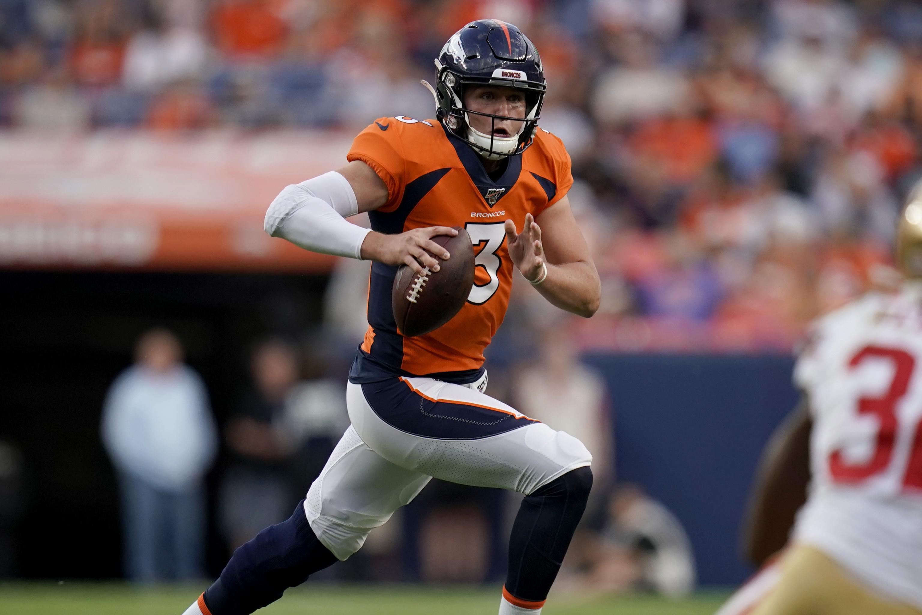 Denver Broncos news: X-rays negative on Drew Lock's right hand