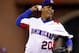 SAN FRANCISCO, CA - MARCH 19: Octavio Dotel #20 of the Dominican Republic pitches against Puerto Rico during the Championship Round of the 2013 World Baseball Classic at AT&T Park on March 19, 2013 in San Francisco, California. (Photo by Ezra Shaw/Getty Images)