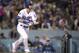 Los Angeles Dodgers' Cody Bellinger in a baseball game against the Chicago Cubs in Los Angeles, Friday, June 14, 2019. (AP Photo/Kyusung Gong)