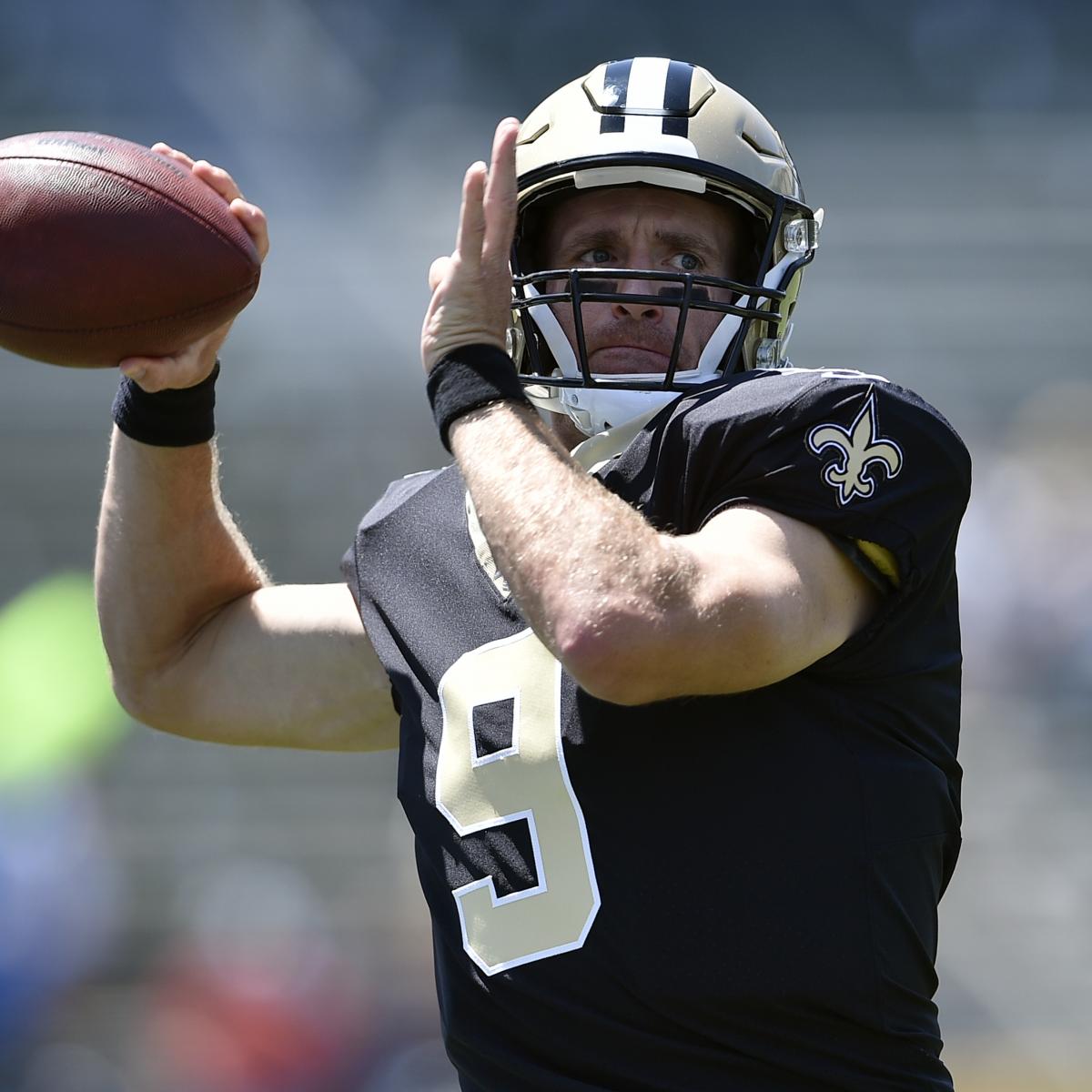Drew Brees Breaks Peyton Manning's All-Time Passing TD Record vs. Colts | Bleacher ...