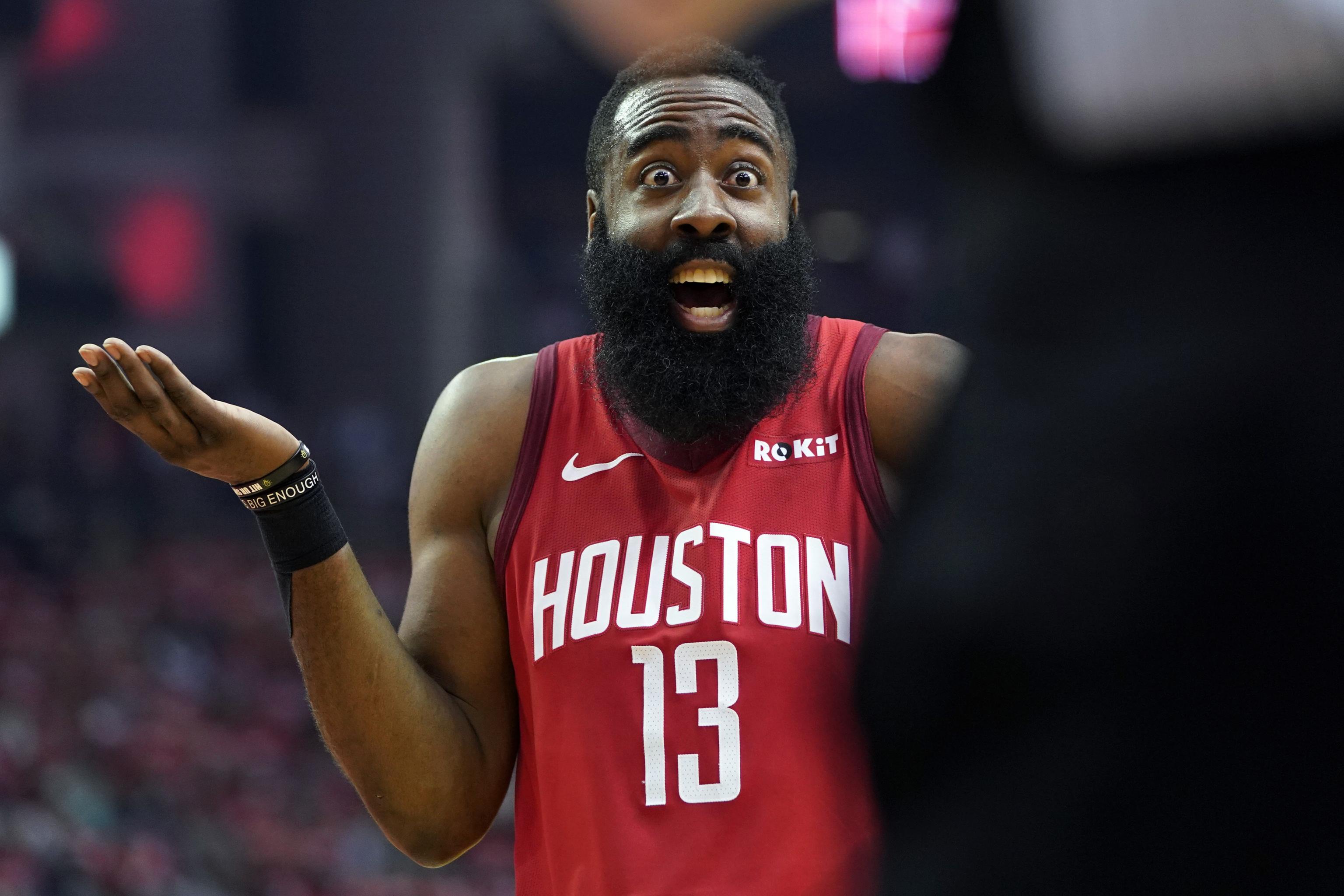 SB Nation on X: A different type of James Harden highlight   / X