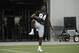 Oakland Raiders' Antonio Brown stretches during NFL football practice in Alameda, Calif., Tuesday, Aug. 20, 2019. (AP Photo/Jeff Chiu)
