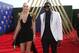 Lindsey Vonn, left, and P. K. Subban arrive at the MTV Movie and TV Awards on Saturday, June 15, 2019, at the Barker Hangar in Santa Monica, Calif. (Photo by Danny Moloshok/Invision/AP)