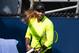 NEW YORK, NEW YORK - AUGUST 21: Serena Williams of the United States talks to Pam Shriver after a practice session with her coach Patrick Moratoglou before the US Open at USTA Billie Jean King National Tennis Center on August 21, 2019 in New York City. (Photo by TPN/Getty Images)
