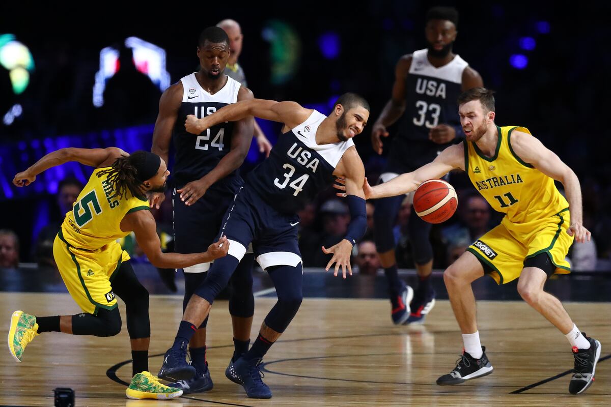 Patty Mills Leads Australia To Comeback Win Vs Usa In 2019 Fiba