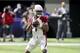 Arizona Cardinals quarterback Kyler Murray throws a pass during the first half of an NFL preseason football game against the Minnesota Vikings, Saturday, Aug. 24, 2019, in Minneapolis. (AP Photo/Jim Mone)