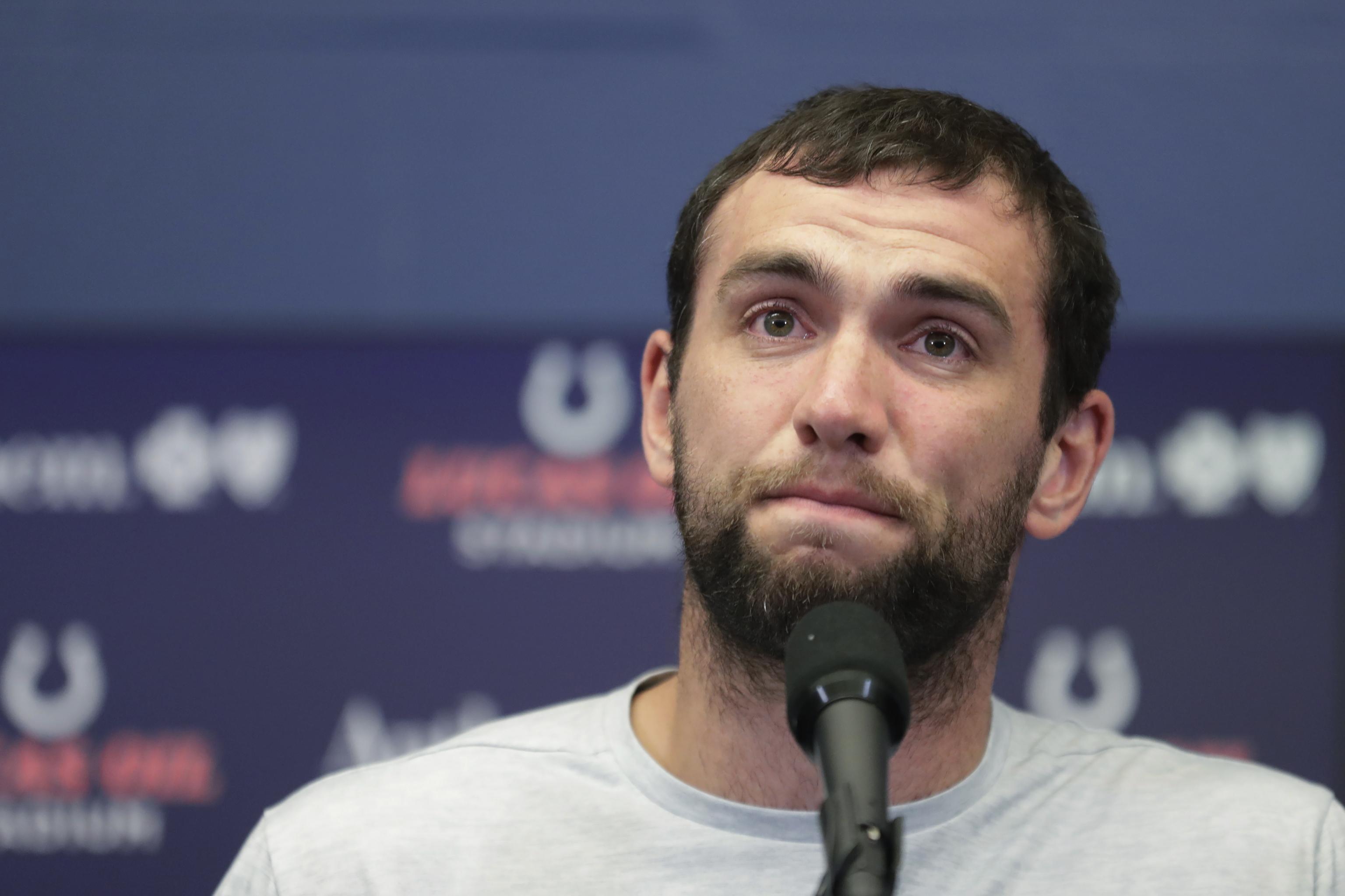 Captain Andrew Luck appears on Thursday Night Football