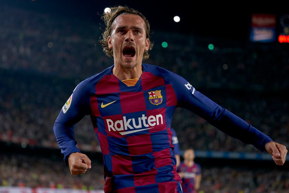 Antoine Griezmann Scores Twice in Barcelona's 5-2 La Liga ...